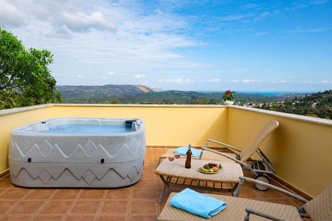 Villa Erontas - Private Heated Jacuzzi Makhairoi Exterior photo